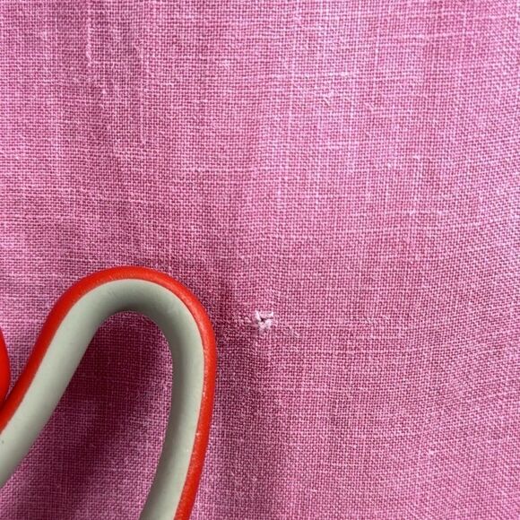 J Jill Linen Sleeveless Hooded Lagenlook Minimalist Beachy Pink  Shift Dress - Picture 13 of 15